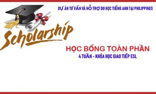  HỌC BỔNG TOÀN PHẦN DU HỌC TIẾNG ANH TẠI PHILIPPINES