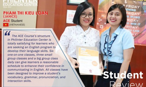 CHIA SẺ  CỦA CHỊ JANICE - PHẠM THỊ KIỀU LOAN SAU KHÓA HỌC ACE