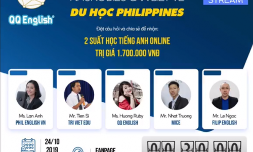 Talkshow: NHỮNG THÔNG TIN CẦN BIẾT VỀ DU HỌC TIẾNG ANH Ở PHILIPPINES