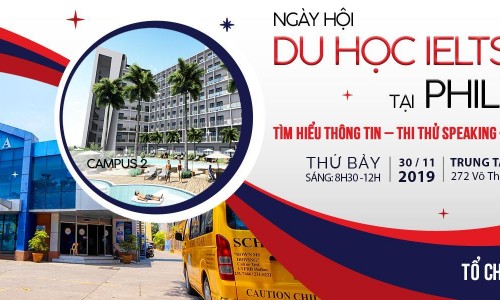 NGÀY HỘI DU HỌC IELTS TẠI PHILIPPINES 2019